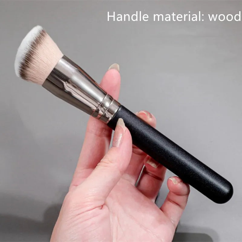 Makeup Brushes Foundation Concealer Angled Seamless Cover Synthetic Dark Circle Liquid Cream Cosmetics Contour Brush Beauty Tool