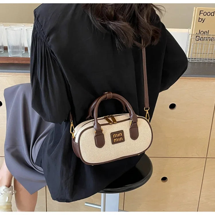 Luxury Designer Y2k Canvas Hand Bag Women Shoulder Crossbody Bags Ladies Tote Bag Purses High Quality Sac De Luxe Femme Fashion
