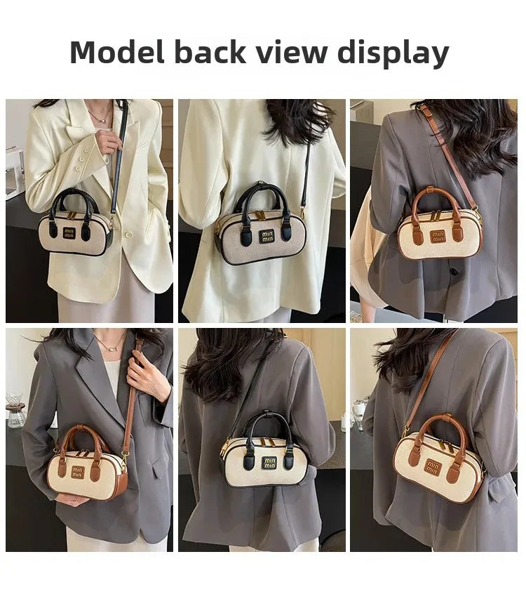 Luxury Designer Y2k Canvas Hand Bag Women Shoulder Crossbody Bags Ladies Tote Bag Purses High Quality Sac De Luxe Femme Fashion