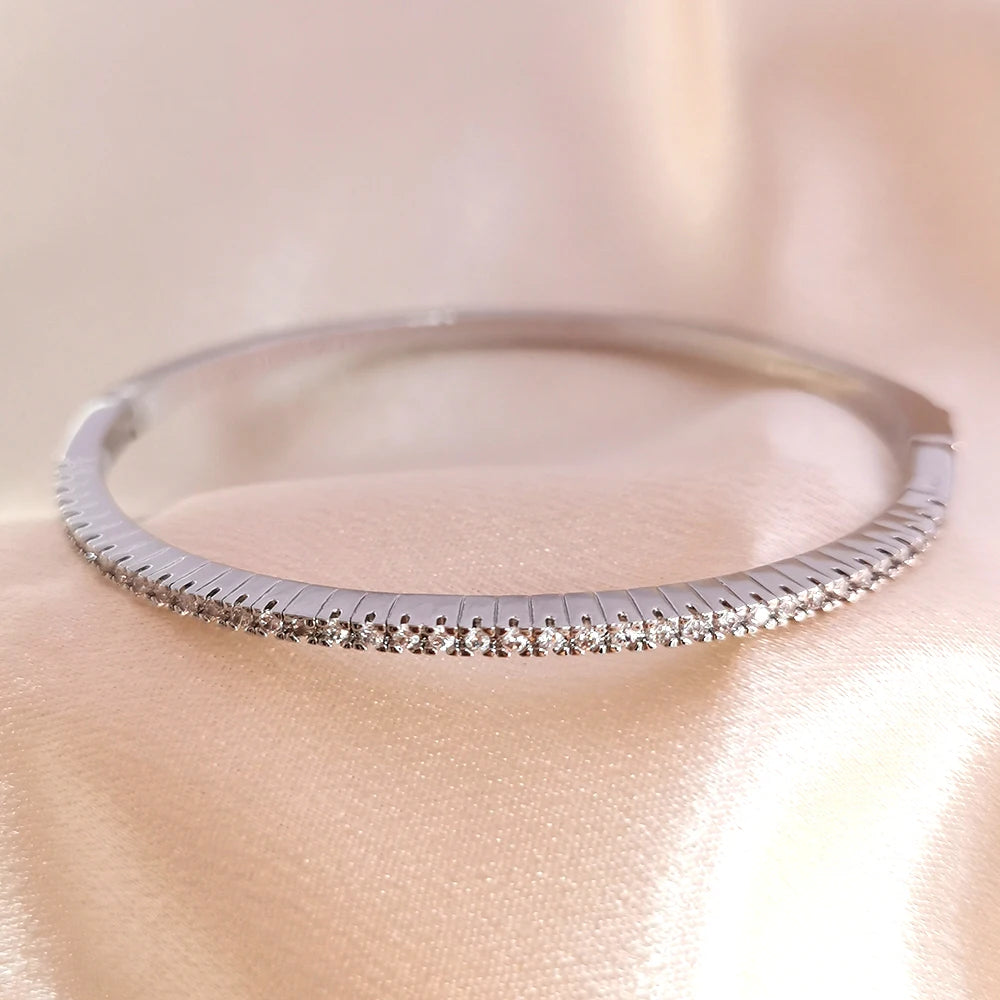 Luxury Fine Jewelry Bangles Bracelets For Women Bijoux Femme Armbanden Voor Vrouwen Gifts