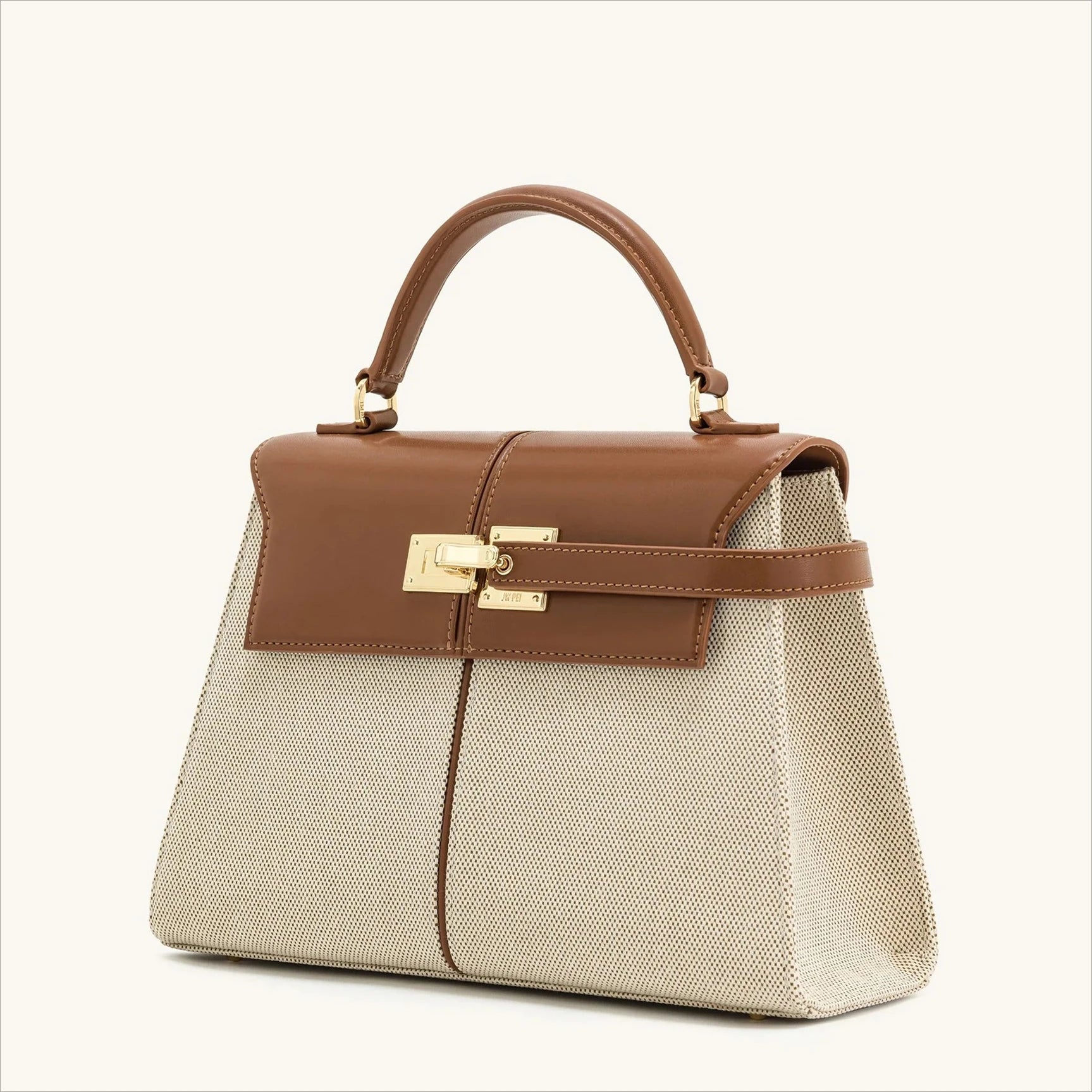 JW Pei 2025 New Leather Women's Bag Versatile Fashion Niche Handbag Top-handle Bags на сумки плечо кожаная sac de luxe femme