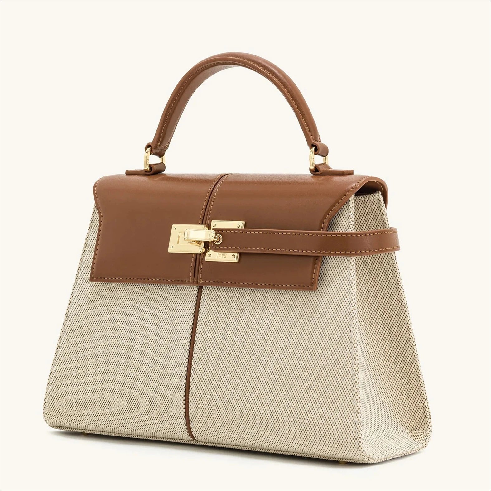 JW Pei 2025 New Leather Women's Bag Versatile Fashion Niche Handbag Top-handle Bags на сумки плечо кожаная sac de luxe femme