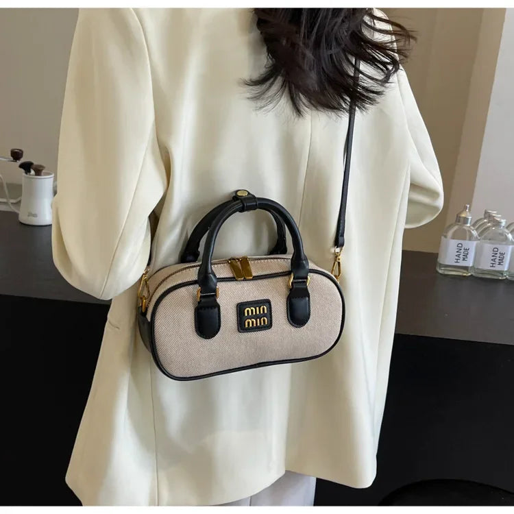 Luxury Designer Y2k Canvas Hand Bag Women Shoulder Crossbody Bags Ladies Tote Bag Purses High Quality Sac De Luxe Femme Fashion