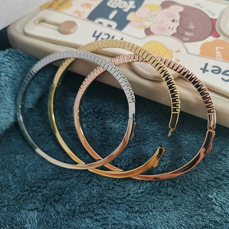 Luxury Fine Jewelry Bangles Bracelets For Women Bijoux Femme Armbanden Voor Vrouwen Gifts