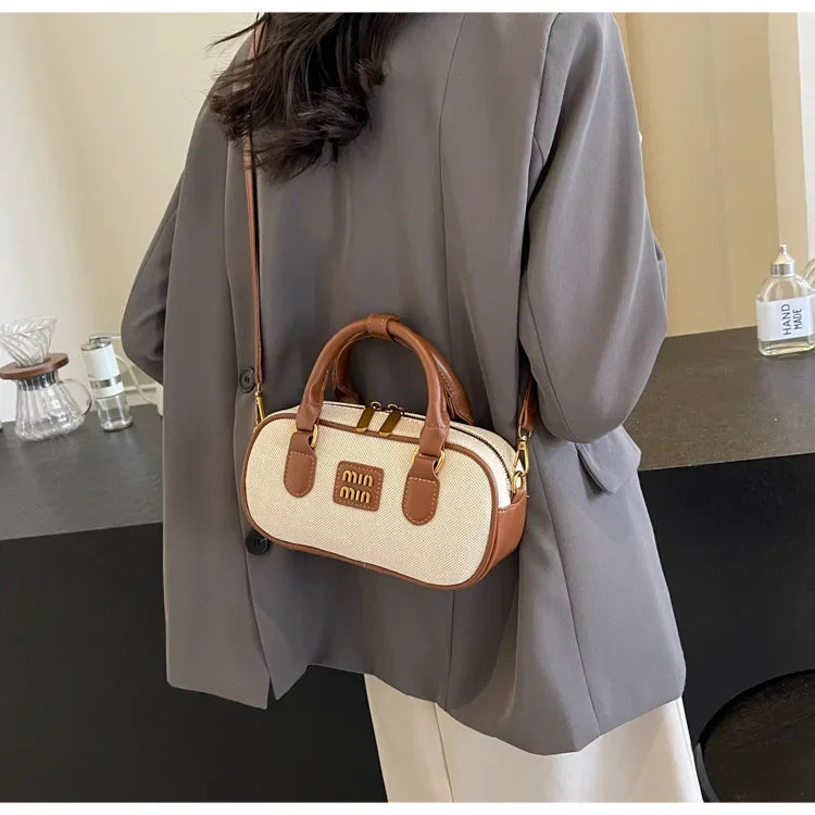 Luxury Designer Y2k Canvas Hand Bag Women Shoulder Crossbody Bags Ladies Tote Bag Purses High Quality Sac De Luxe Femme Fashion