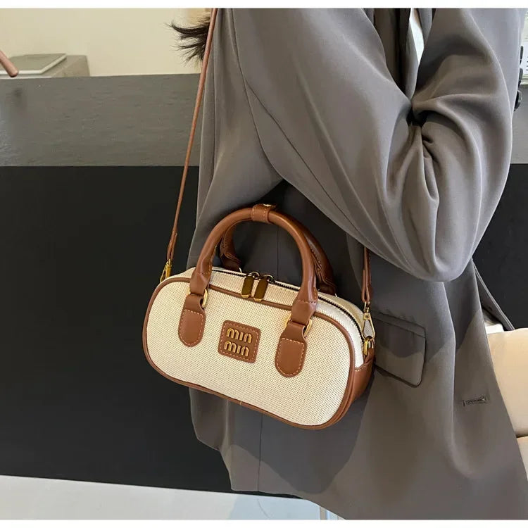 Luxury Designer Y2k Canvas Hand Bag Women Shoulder Crossbody Bags Ladies Tote Bag Purses High Quality Sac De Luxe Femme Fashion