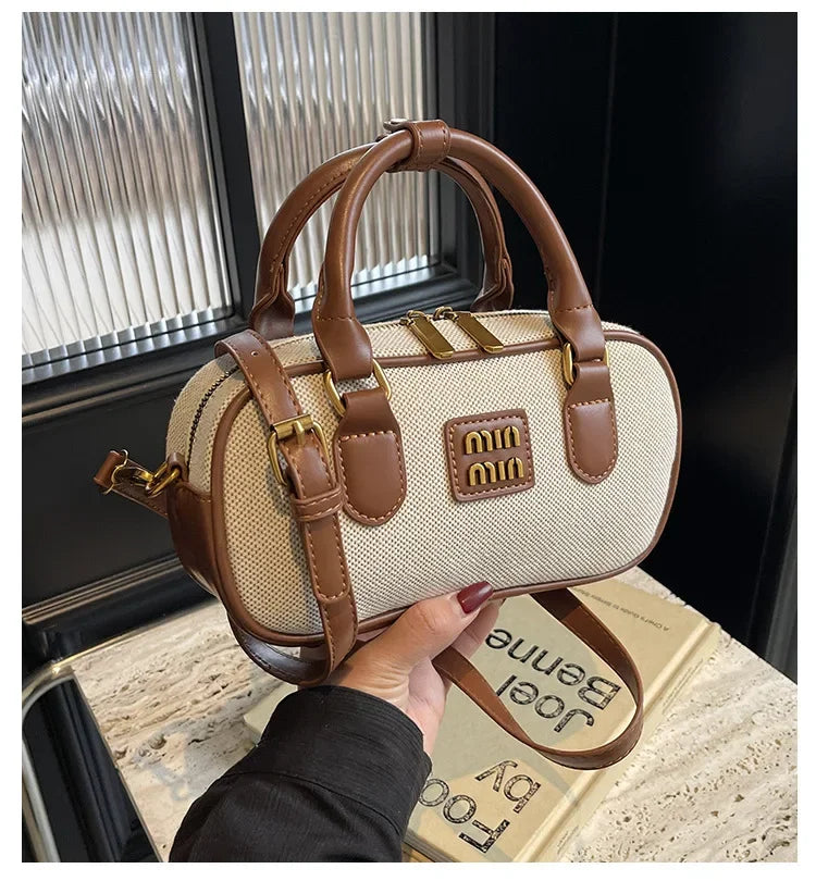 Luxury Designer Y2k Canvas Hand Bag Women Shoulder Crossbody Bags Ladies Tote Bag Purses High Quality Sac De Luxe Femme Fashion