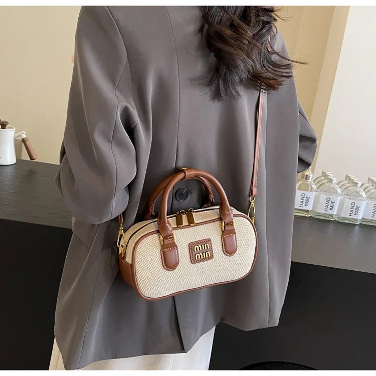 Luxury Designer Y2k Canvas Hand Bag Women Shoulder Crossbody Bags Ladies Tote Bag Purses High Quality Sac De Luxe Femme Fashion
