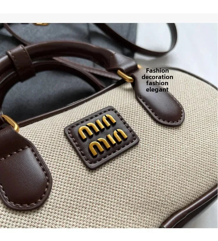 Luxury Designer Y2k Canvas Hand Bag Women Shoulder Crossbody Bags Ladies Tote Bag Purses High Quality Sac De Luxe Femme Fashion