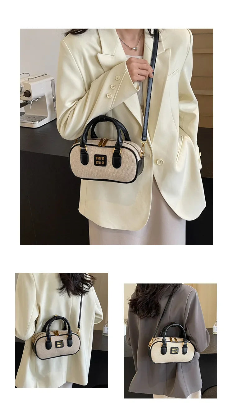 Luxury Designer Y2k Canvas Hand Bag Women Shoulder Crossbody Bags Ladies Tote Bag Purses High Quality Sac De Luxe Femme Fashion