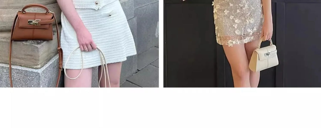 2025 Trapezoidal Leather Women's Bag Versatile Fashion Niche Handbag Top-handle Bags на сумки плечо кожаная sac de luxe femme