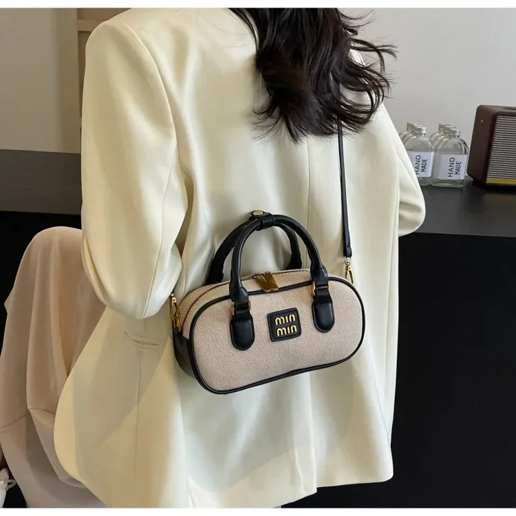 Luxury Designer Y2k Canvas Hand Bag Women Shoulder Crossbody Bags Ladies Tote Bag Purses High Quality Sac De Luxe Femme Fashion