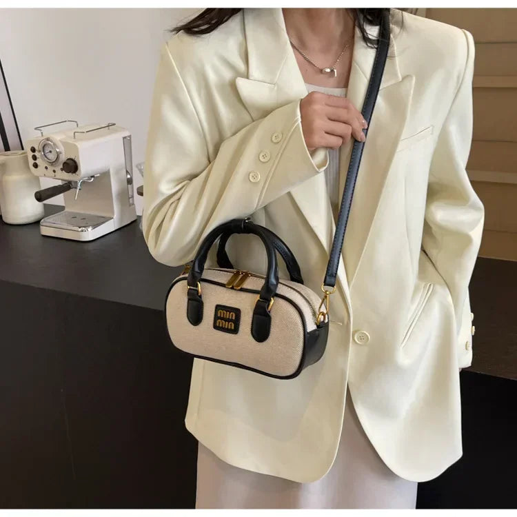 Luxury Designer Y2k Canvas Hand Bag Women Shoulder Crossbody Bags Ladies Tote Bag Purses High Quality Sac De Luxe Femme Fashion