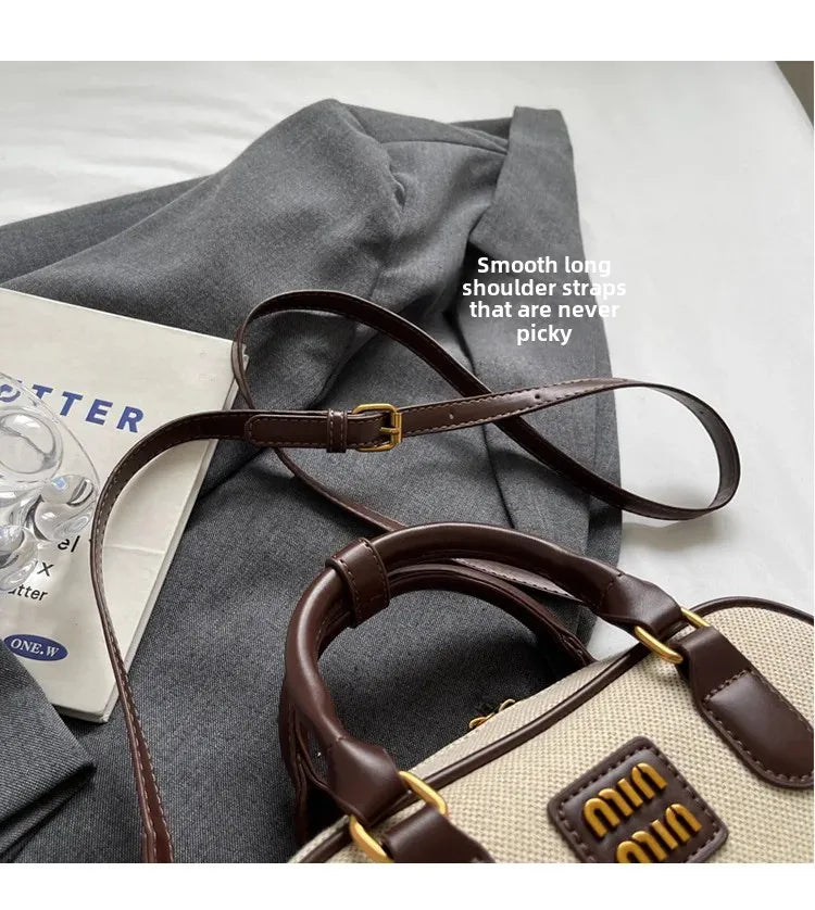 Luxury Designer Y2k Canvas Hand Bag Women Shoulder Crossbody Bags Ladies Tote Bag Purses High Quality Sac De Luxe Femme Fashion