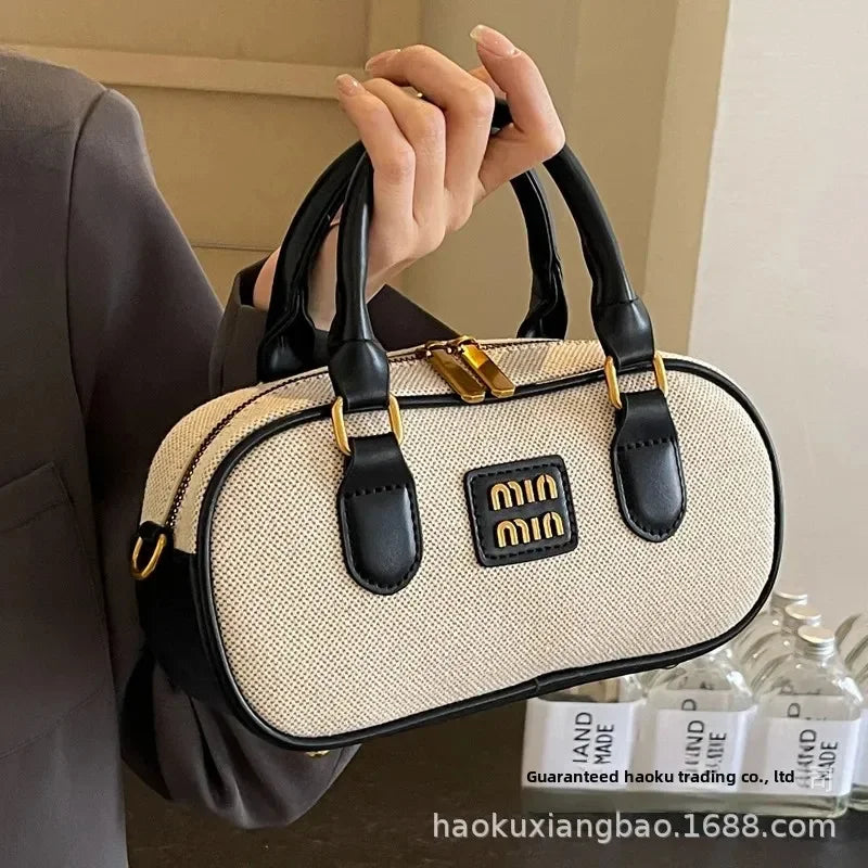 Luxury Designer Y2k Canvas Hand Bag Women Shoulder Crossbody Bags Ladies Tote Bag Purses High Quality Sac De Luxe Femme Fashion